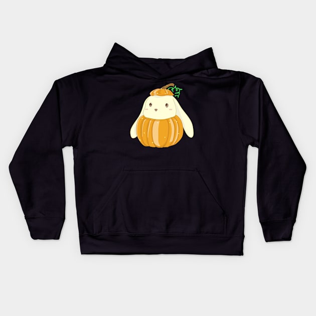 Cute Halloween Design Kids Hoodie by CITROPICALL